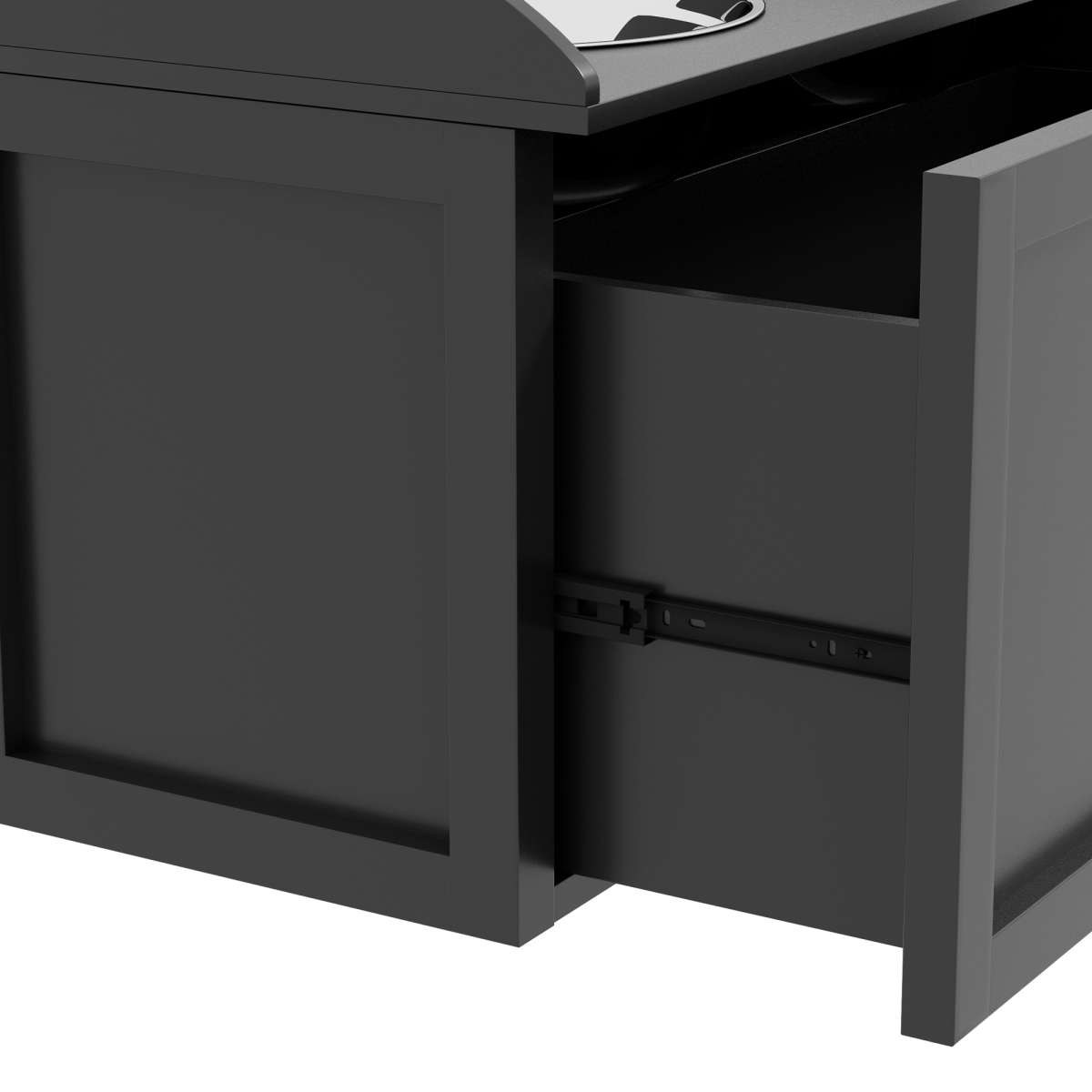 Stainless Steel Raised Dog Bowl Station with 21L Storage Drawer