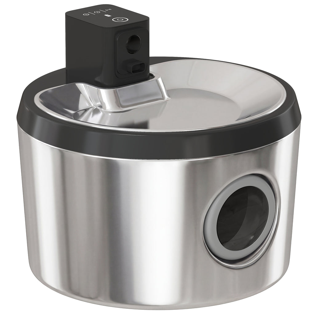 Wireless Cat Water Fountain | Stainless Steel 4L | Battery Operated, 6 Filters