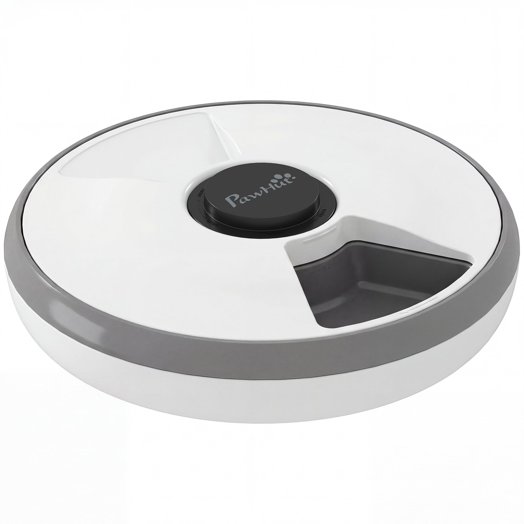 Automatic Cat Feeder Programmable Timer for Dry Wet Food, Cat Food Dispenser with Ice Pack for 6 Meals